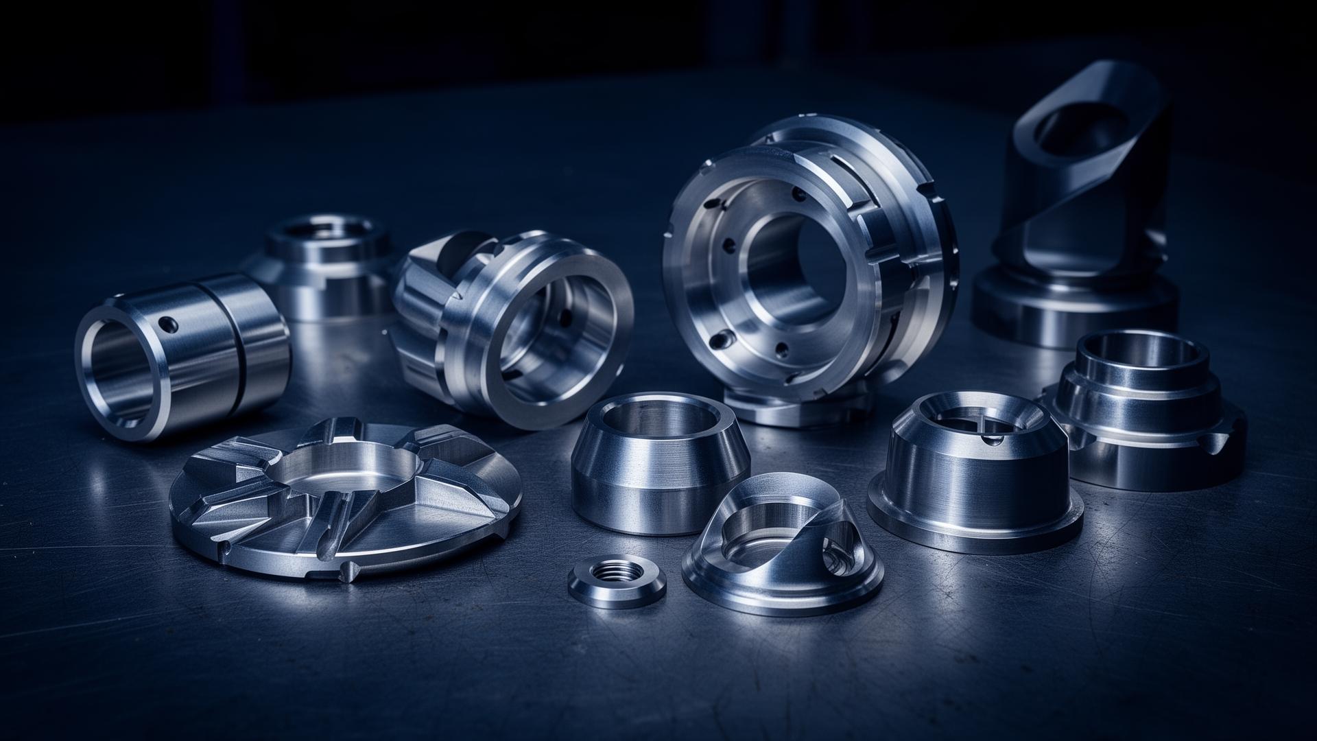 Precision machined components