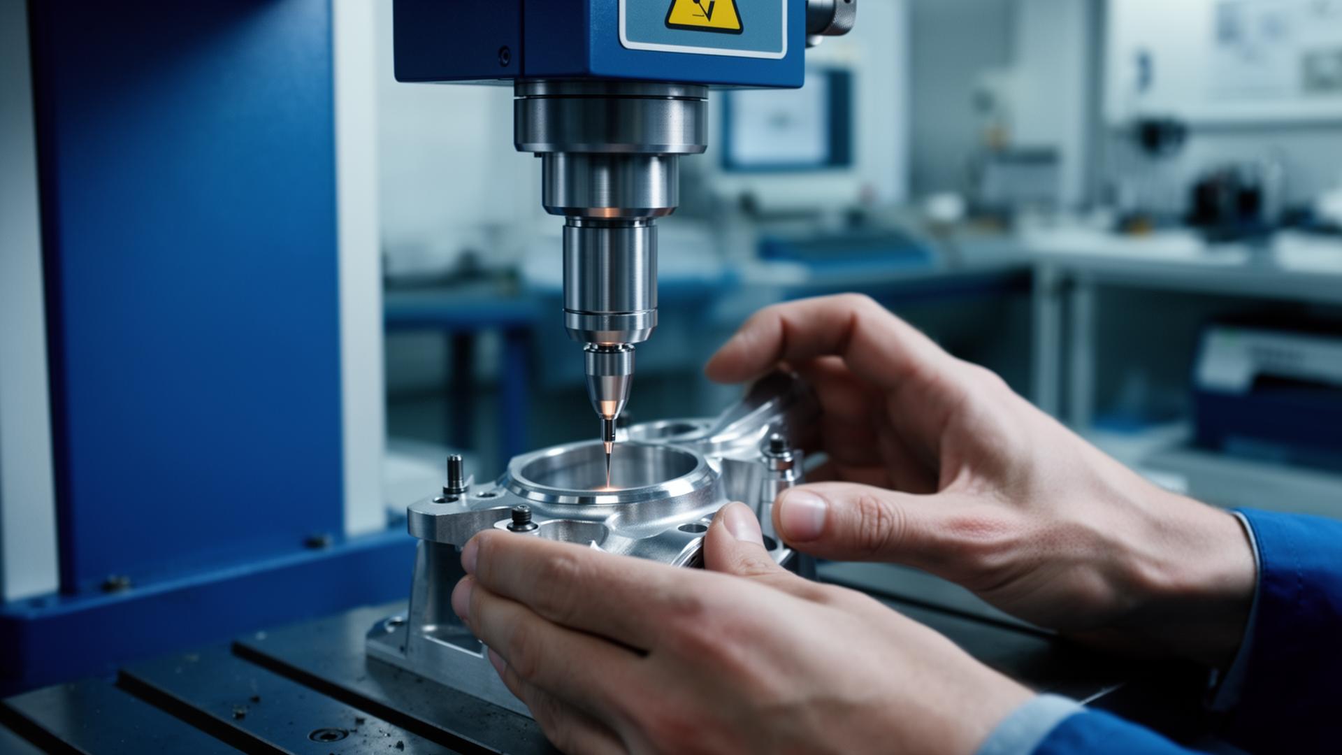CMM quality inspection at AMG